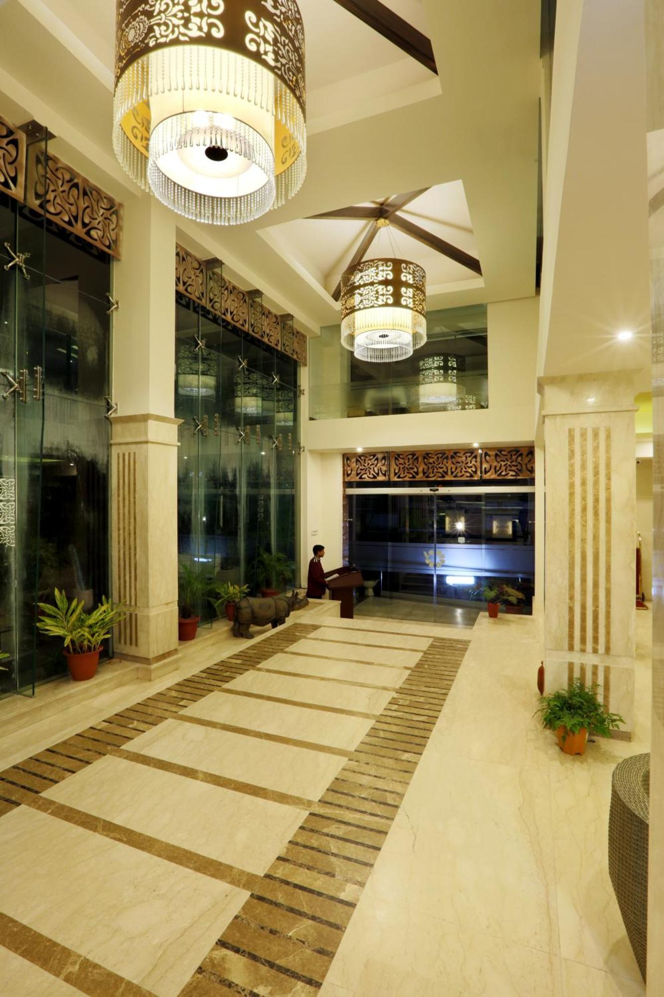 Отель Prithvi Palace Aerocity Delhi Airport Нью-Дели Экстерьер фото